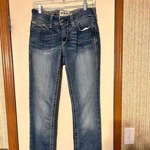 Ariat straight leg jeans 27r